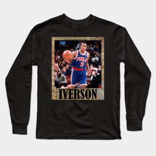 Allen Iverson // Vintage Frame Long Sleeve T-Shirt